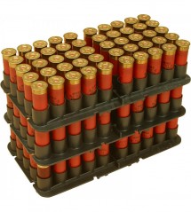 MTM 50 Round 12 Gauge Shotshell Tray (Black) porta cartucce